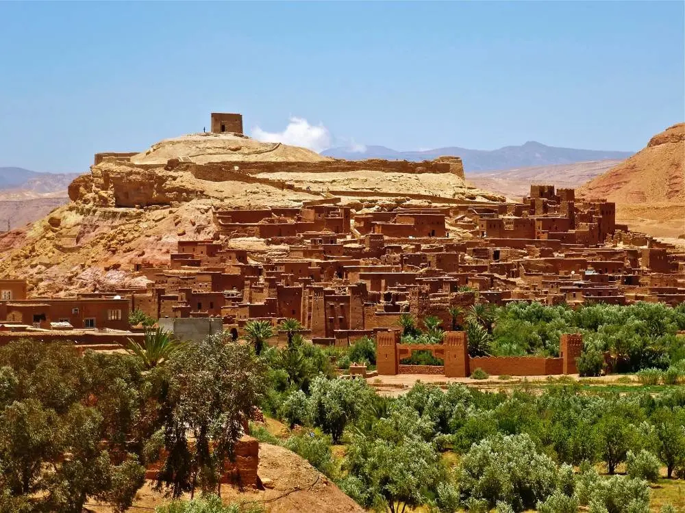 kasbah ait ben haddou in morocco